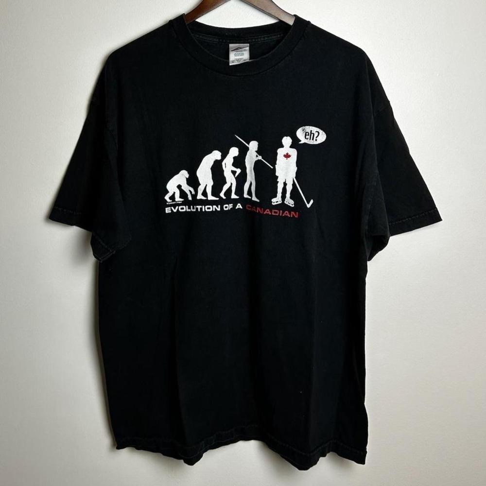 Evolution of a Canadian Hockey Tee